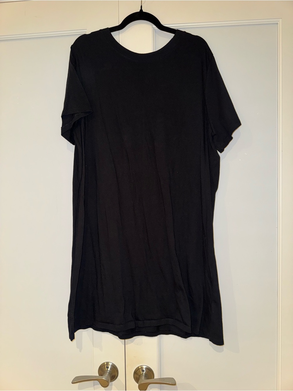 Old Navy Black Tshirt Dress - Short Sleeve Casual Shift